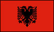 Flagge von Albanien
