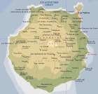 Kartenausschnitt von Gran Canaria